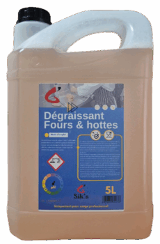 Dégraissant fours et hottes